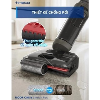 [TINECO] Máy hút bụi lau sàn khô ướt Tineco Floor One i6 Stretch Plus -Lực hút 20000Pa - BH 24 Tháng