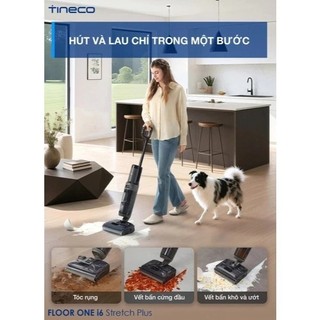 [TINECO] Máy hút bụi lau sàn khô ướt Tineco Floor One i6 Stretch Plus -Lực hút 20000Pa - BH 24 Tháng