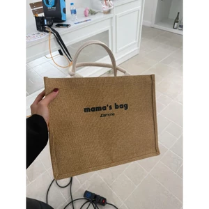 Túi cói Mama's Bag L'amme dày dặn , kích thước lớn
