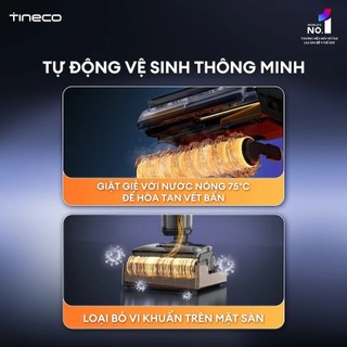 [TINECO] Máy hút bụi lau sàn hơi nước nóng Tineco FLOOR ONE S7 Stretch Steam - 22000Pa - Bh 2 năm