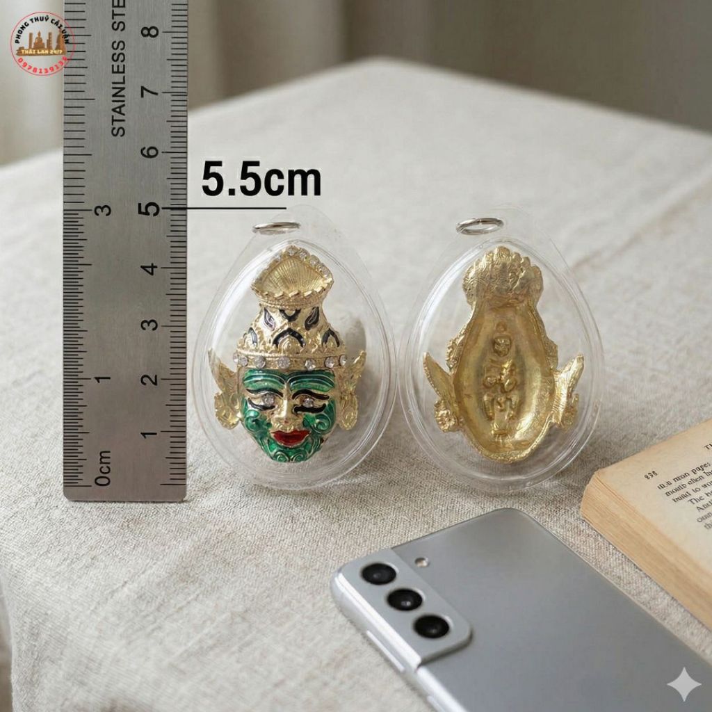 Mặt Dây Chuyền Lersi Thailand Trang Trí Cá Nhân Thiết Kế Tinh Xảo - 5cm