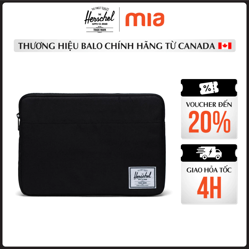 Túi Đựng Laptop Herschel Anchor Sleeve Pad - Đựng Laptop 13/14 và 15/16 Inch, Vải Tái Chế, Chống Sốc, Giữ Form Tốt — ảnh 1