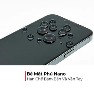 Kính cường lực chống nhìn trộm iPhone vô cực cho IP 17 Promax 16/15/14/13/12/11 Pro/Plus/Mini/Xs/Xr - ONEMAX