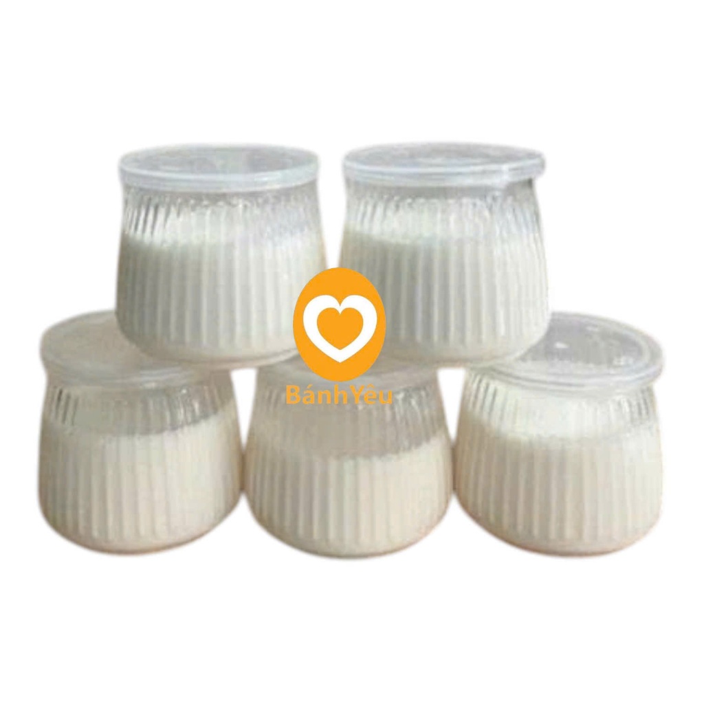 Hũ Sữa Chua Nhựa Nhiều Size 90ml-120ml Tùy Chọn /đựng Panna Cotta và Sữa Chua...