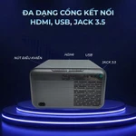 Máy chiếu mini YAMAZAKi A4K PRO xem Bóng Đá, Truyền Hình miễn phí Chất Lượng 4K — ảnh 6