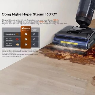 [TINECO] Máy hút bụi lau sàn hơi nước nóng Tineco Floor One I7 Steam 22.000Pa - Hơi160 độ - Bh 24 Th