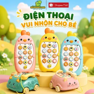 Điện thoại Đồ Chơi Cho Bé BỐ KHỦNG LONG Nhiều Mẫu Đáng Yêu Có Đèn Và Nhạc Cho Trẻ Sơ Sinh