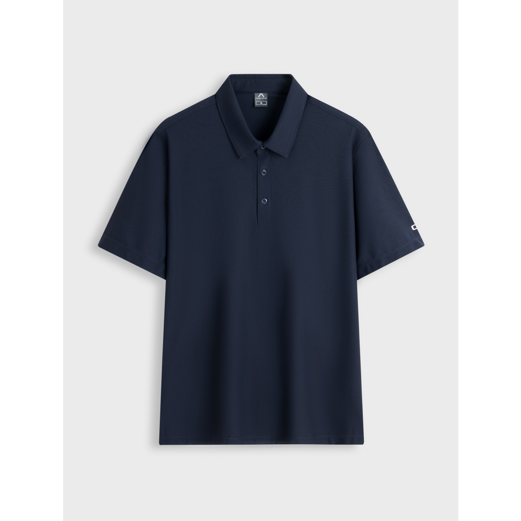 Áo polo active nam CANIFA cổ bẻ cộc tay dáng thể thao chất liệu khô thoáng thấm hút 8TP26S007