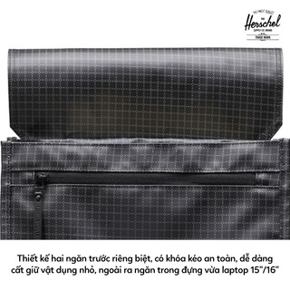 Balo Herschel Survey II Weather Resistant Standard - Laptop Nam Nữ 15-16 Inch, Vải EcoSystem Tái Chế, Bền Màu Kháng Nước