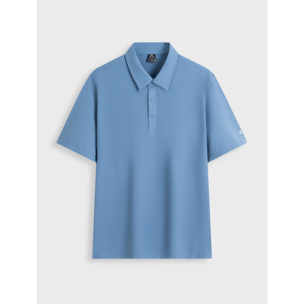 Áo polo active nam CANIFA cổ bẻ cộc tay dáng thể thao chất liệu khô thoáng thấm hút 8TP26S007