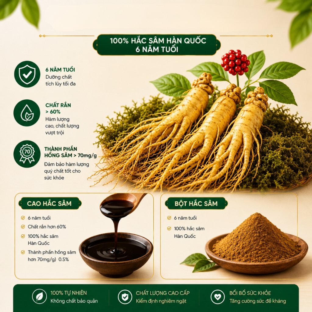 KGS Korean Black Ginseng Candy Gold 250g Kẹo Hắc Sâm Hàn Quốc Gold KGS Hôp/Gói 250g