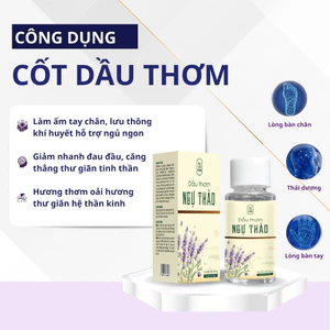 Dầu Gió Oải Hương Đuổi Muỗi, Ngủ Ngon, Thơm Dịu Không Hắc, Giảm Đau Đầu, Thư Giãn 20 ML