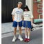 Set Bộ Thun Form Boxy The Bad God DEVISION Cotton Áo Thun Quần Short Local Brand Streetwear Unisex Nam Nữ Form Rộng