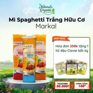 Mì Spaghetti Lứt Hữu Cơ Markal 500g Nhập Khẩu Pháp Chuẩn Organic AB Giàu Dinh Dưỡng Cho Cả Nhà - Natural Market