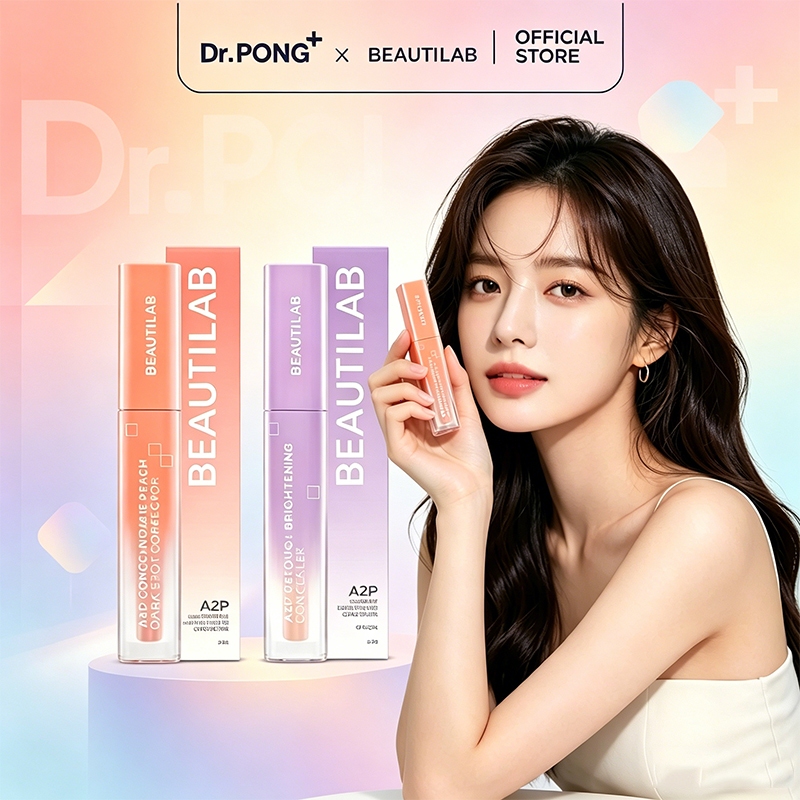 Beautilab A2P Concealer - Che Quầng Thâm, Không Bị Nhão, Trôi Nước