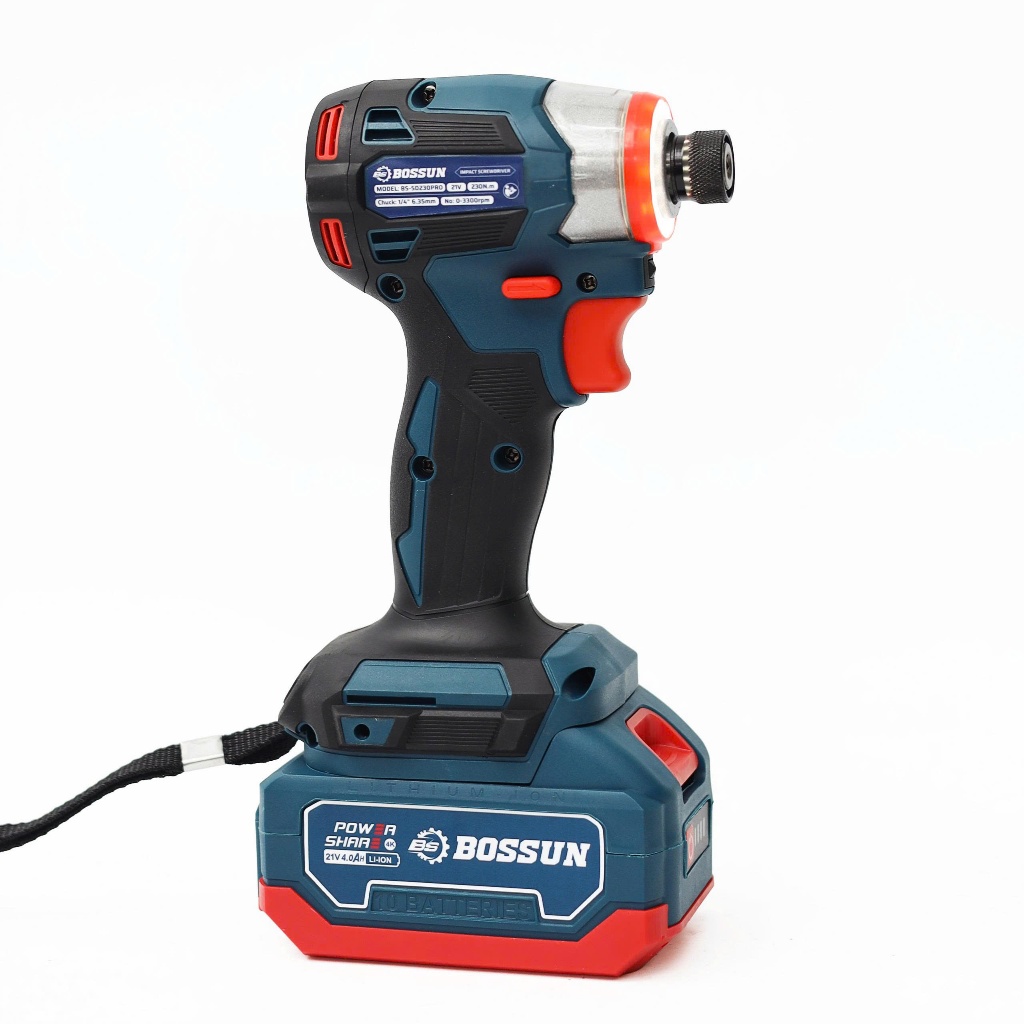 Chuyên Vít Búa BS BOSSUN BS-SD230PRO Lực Siết 230N.m - 5 Tốc - Vít Mồi, Auto-slow, Chạy Full Tải