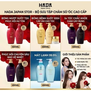Gội + xả Tsubaki mâũ mới 450ml