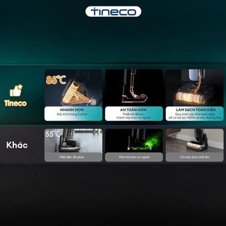 [TINECO] Máy hút bụi lau sàn khô ướt Tineco Floor One S9 Artist Prime - Lực hút 22000Pa - BH 2 năm