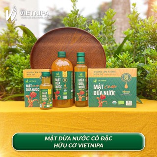 Mật Dừa Nước Cô Đặc Hữu Cơ VIETNIPA Đa Kích Thước Ngọt Tự Nhiên Tốt Cho Sức Khỏe - Natural Market