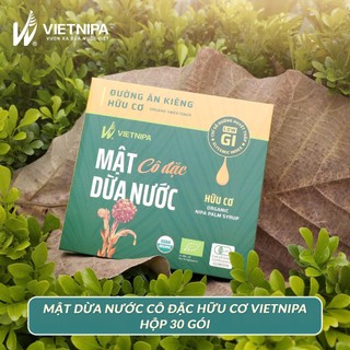 Mật Dừa Nước Cô Đặc Hữu Cơ VIETNIPA Đa Kích Thước Ngọt Tự Nhiên Tốt Cho Sức Khỏe - Natural Market
