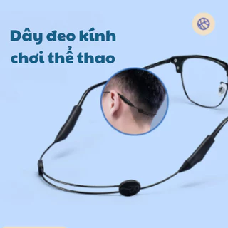 Dây Đeo Kính Chống Tuột Silicone Mềm Có Điều Chỉnh