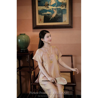 Pháp Phục “ An “ Thiêt kế gấm phối gấm from quần By TÂM TUỆ ANH