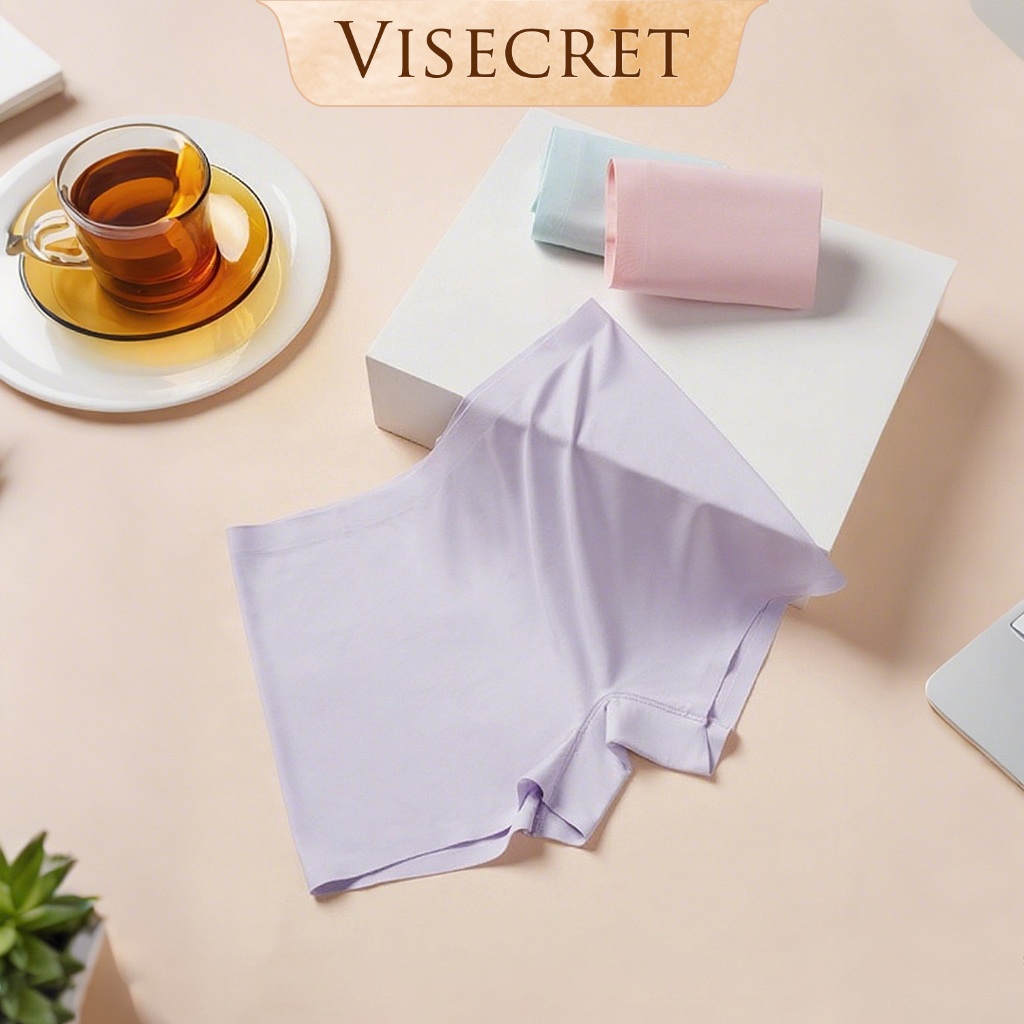 Quần Lót Quần Trong Nữ Boxer Mặc Váy Chất Su Lạnh Thoáng Mát Cạp Giữa Ôm Hông - C-VN250705K | BigBuy360 - bigbuy360.vn