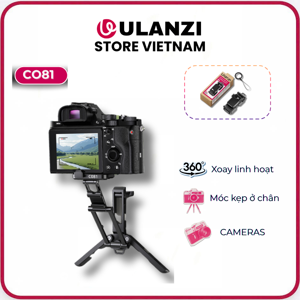 Chân máy ảnh đa năng UALNZI CO81