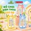 Đồ Chơi Điện Thoại Gặm Nướu Cho Bé BỐ KHỦNG LONG Có Phát Nhạc Phát Sáng Kèm Dây Đồ Chơi Cho Trẻ Sơ Sinh