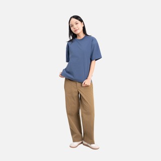 3PhầnTư - Quần Dài Work Pants Ống Đứng Vải Elasterell-P Dệt Chéo - BWPM24001