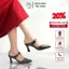 Giày Sục Nữ Có Quai Mũi Nhọn Màu Đen LUME 18 Da PU Cao Cấp, Đế cao su non chống trượt cao 5cm - 7cm Thời Trang (SQNNĐ)