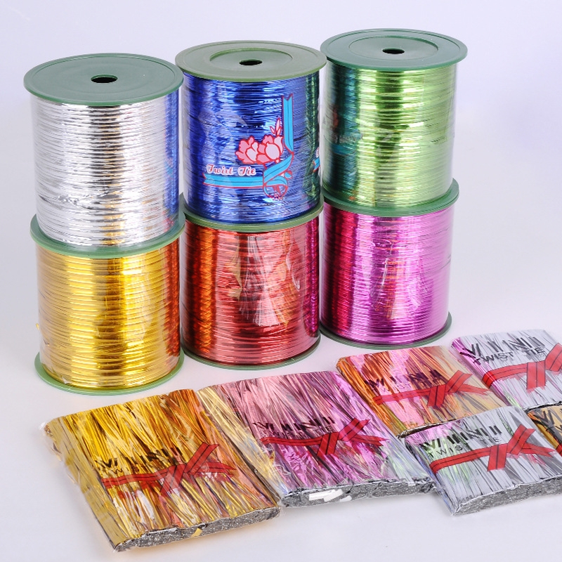Cuộn Kẽm Kim Tuyến, Cuộn Dài Nặng 500g – Cuộn Dây Thiếc 4 Màu, Buộc Lan, Trang Trí, Handmade, 𝐃𝐈𝐘 DUHA 013