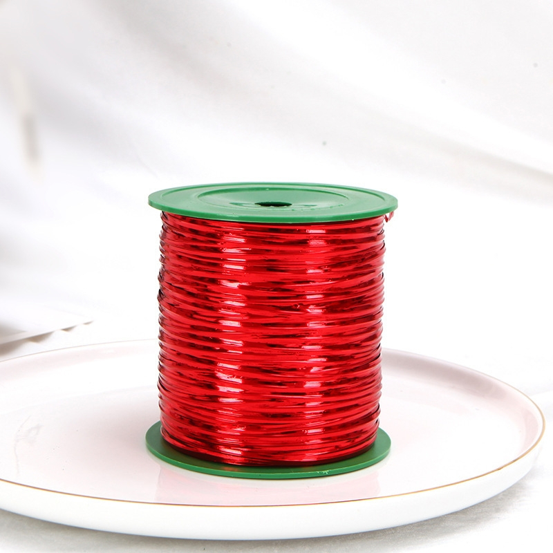 Combo 5 Cuộn Dây Kẽm Ánh Kim Tuyến 500g Dẻo Gói Hoa Quà Trang Trí Handmade Quấn Cây DUHA 013