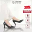 Giày Cao Gót Nữ Công Sở LUME 06 Mũi Nhọn Màu Đen Da PU Cao Cấp Cao 5cm-7cm Đi Làm Đi Tiệc Sang Trọng (GTNĐ)