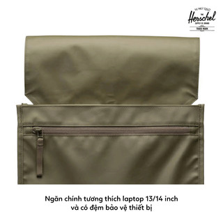 Balo Herschel City Weather Resistant 2.0 Mid Volume 13 - Chất Liệu Vải Tái Chế Phủ TPE Chống Nước, Bảo Hành Trọn Đời