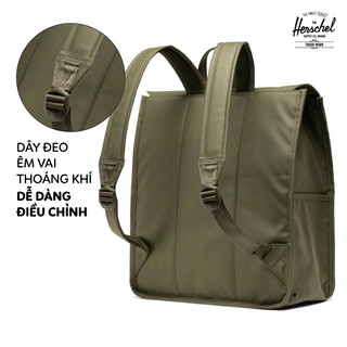 Balo Herschel City Weather Resistant 2.0 Mid Volume 13 - Chất Liệu Vải Tái Chế Phủ TPE Chống Nước, Bảo Hành Trọn Đời