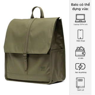 Balo Herschel City Weather Resistant 2.0 Mid Volume 13 - Chất Liệu Vải Tái Chế Phủ TPE Chống Nước, Bảo Hành Trọn Đời