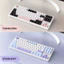 Bàn Phím Cơ không dây XinMeng M87 Pro - 3 Mode, Mạch Xuôi, Hotswap, Led RGB, Pin5000mAh, Full Foam