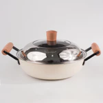 [ SVIP] Chảo gang tráng men thủ công La gourmet 24cm, chống dính tự nhiên an toàn sức khỏe — ảnh 7