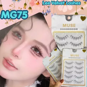 Muse MG75-MI MG75-lông mi giả gân trong suốt tự nhiên cao cấp--LeeVelvetLashes