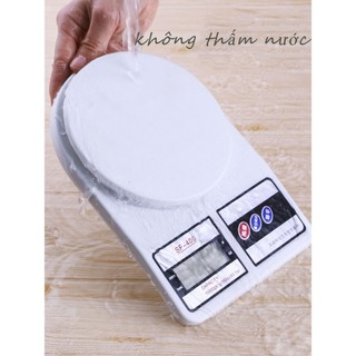 Cân bếp điện tử 1g/10kg，Mặt inox chống nước，chức năng trừ bì