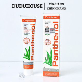 Gel Dưỡng B5 Compliment Panthenol 7% Aloe Vera 5% làm dịu phục hồi da 75ml Duduhouse