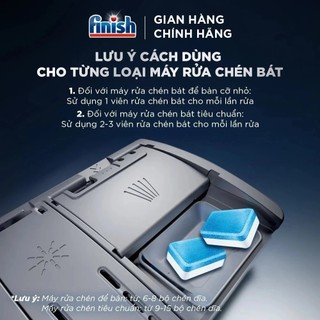[FINISH] Viên rửa bát Finish power cube hàng Nhật- Viên rửa chén 2 in1 siêu tiết kiệm túi 100 viên