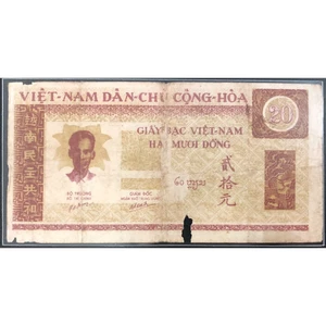 Sưu Tầm Bắc Việt 20 đồng 1946 - Bác Hồ nhỏ