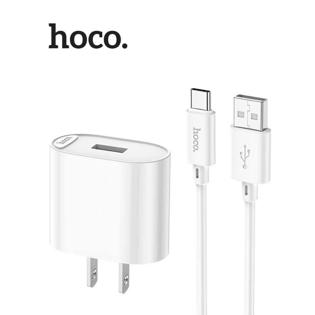 Bộ sạc nhanh 18w hoco C109 USB sang Type-c