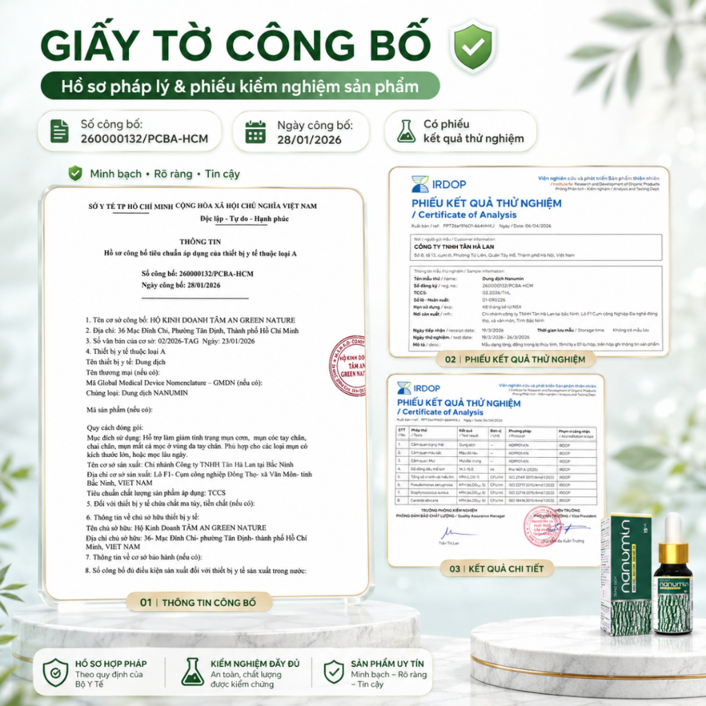 Tinh Chất Tẩy Mụn Cóc, Mụn Cơm, Mắt Cá Chân Tay Lâu Năm [NANUMIN 15ML]