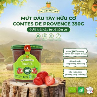 Mứt Hữu Cơ Pháp Comtes de Provence Ít Đường Ăn Bánh Mì Làm Bánh - Natural Market