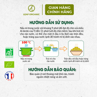 Mì Ống Penne Trắng Hữu Cơ Markal 500g - Giàu Năng Lượng, Dễ Tiêu Hóa, Lành Tính - Natural Market