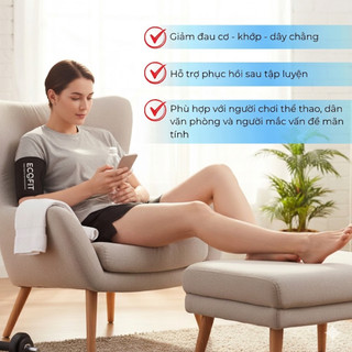 Combo GEL chườm nóng/lạnh ECOFIT hỗ trợ phục hồi sau mổ, chấn thương, chườm sau chơi thể thao, thư giãn cơ bắp