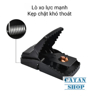 Bẫy Chuột Nhựa Đen Hàm Cá Mập Dụng Cụ Bẫy Chuột Hiệu Quả Siêu Nhạy Dễ Dàng Lắp Đặt Và Sử Dụng
